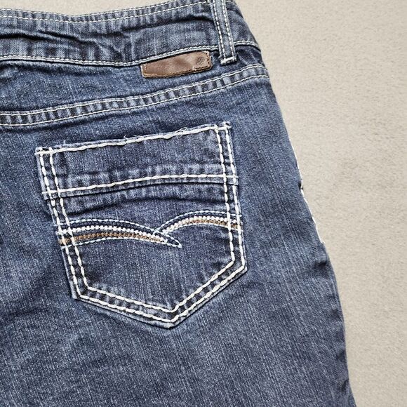 Brody Jeans Bermuda Style Denim Shorts Sz 30 Blue - Picture 4 of 9